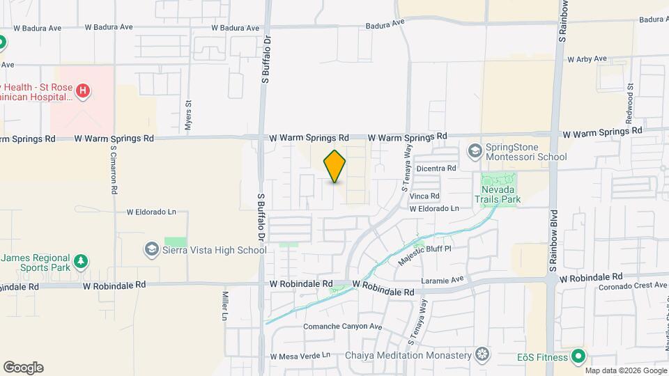 7422 S Pioneer Way Map and Location Details