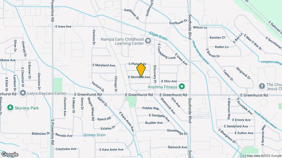 2503 E Montana Ave Map and Location Details