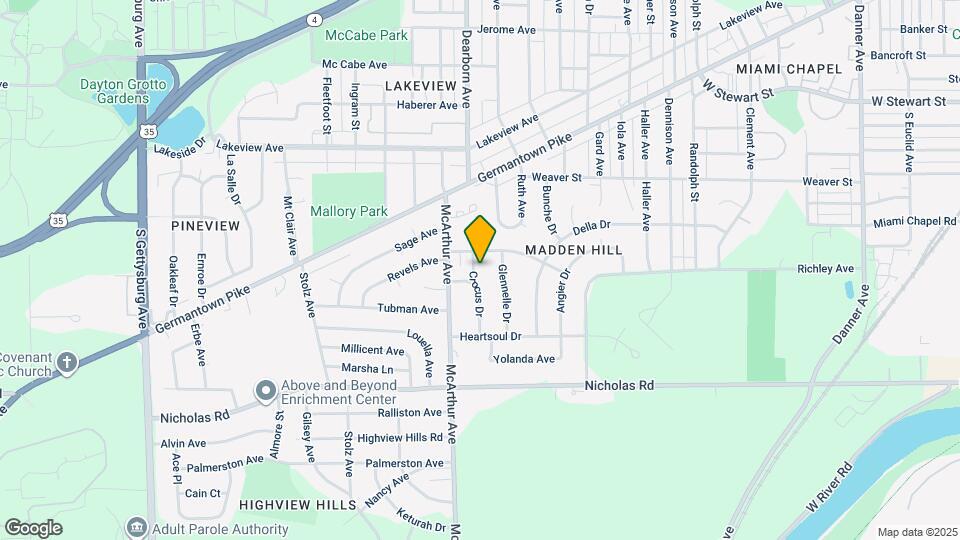 1120 Crocus Dr Map and Location Details