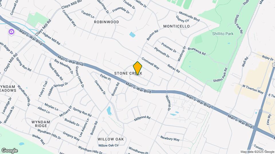 464 Stone Creek Dr Map and Location Details