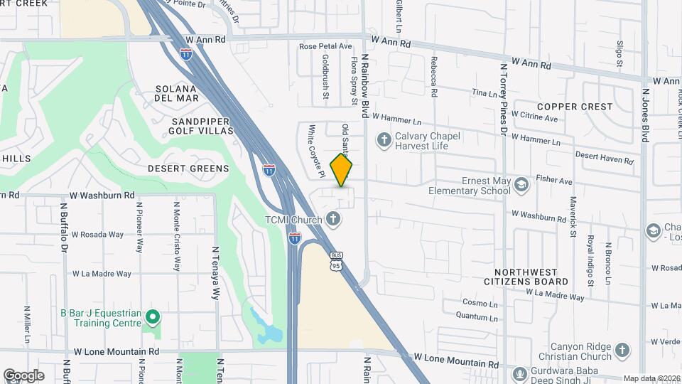 6801 Squaw Mountain Dr Map and Location Details