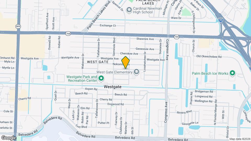 2612 Hiawatha Ave Map and Location Details