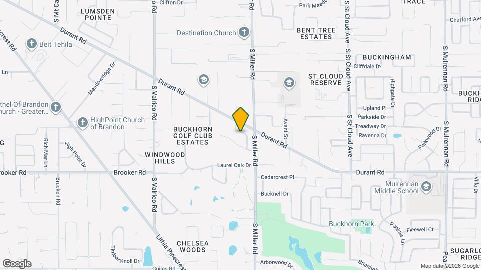 2110 Laindale Pl Mapa y Detalles de la Ubicación