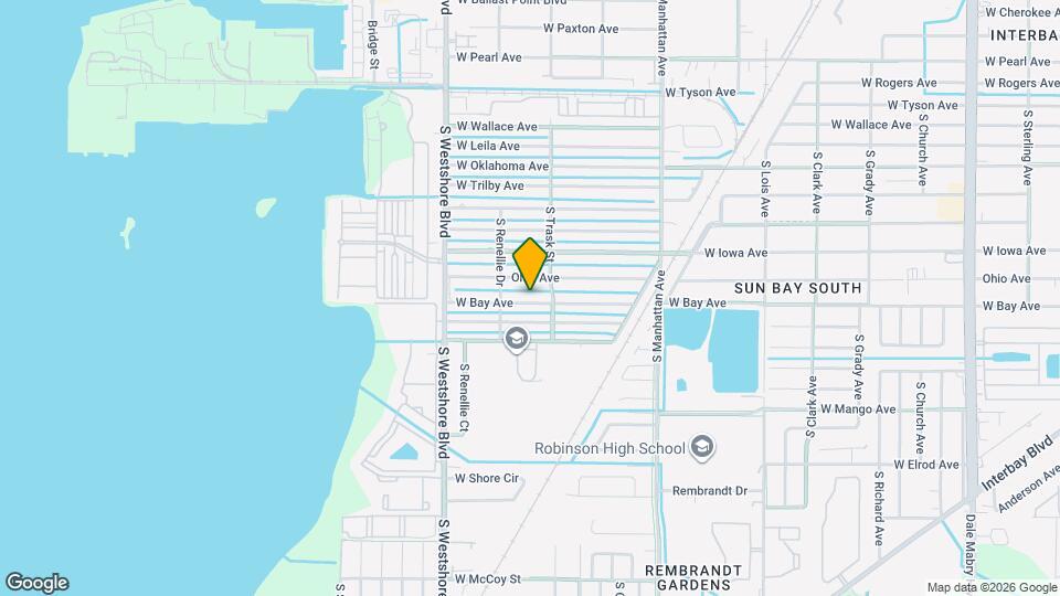 4707 W Bay Ave Map and Location Details