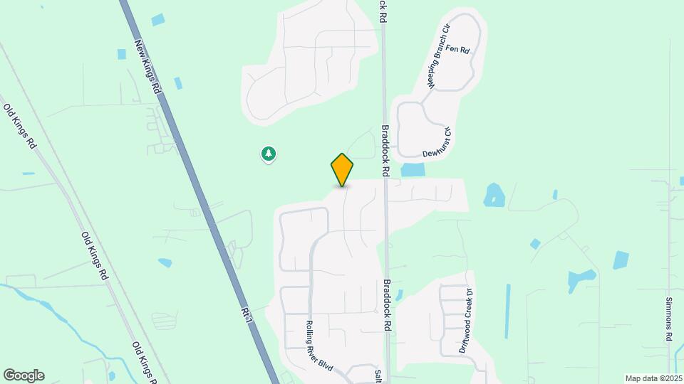 11896 Raindrop Rd Map and Location Details