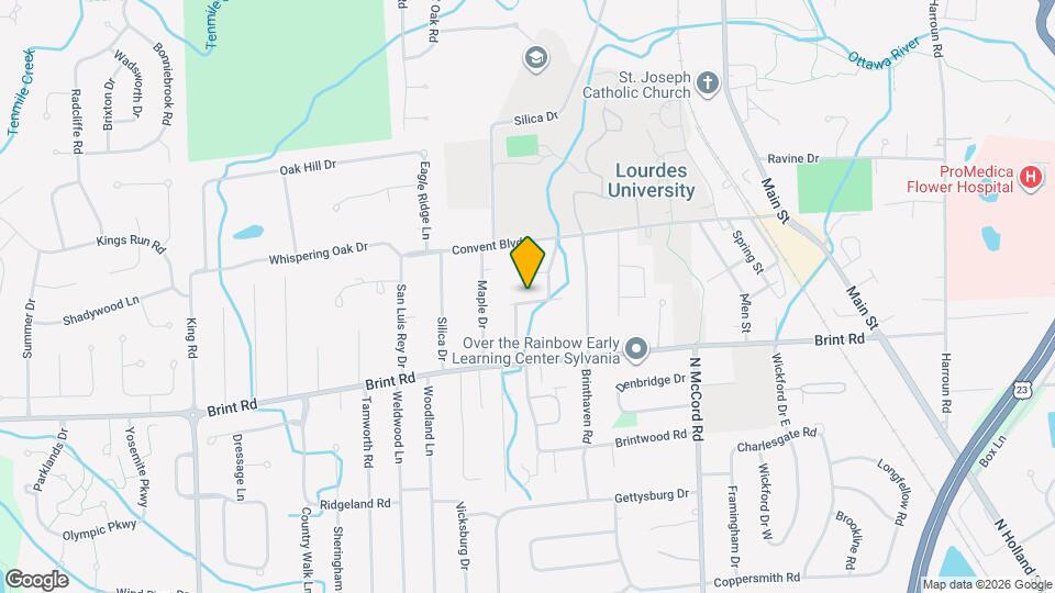 6946 Kinsman Dr Map and Location Details