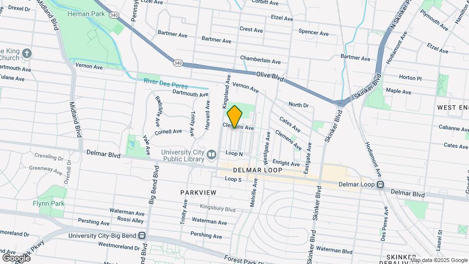 760 Syracuse Ave, Unit #C Mapa y Detalles de la Ubicación