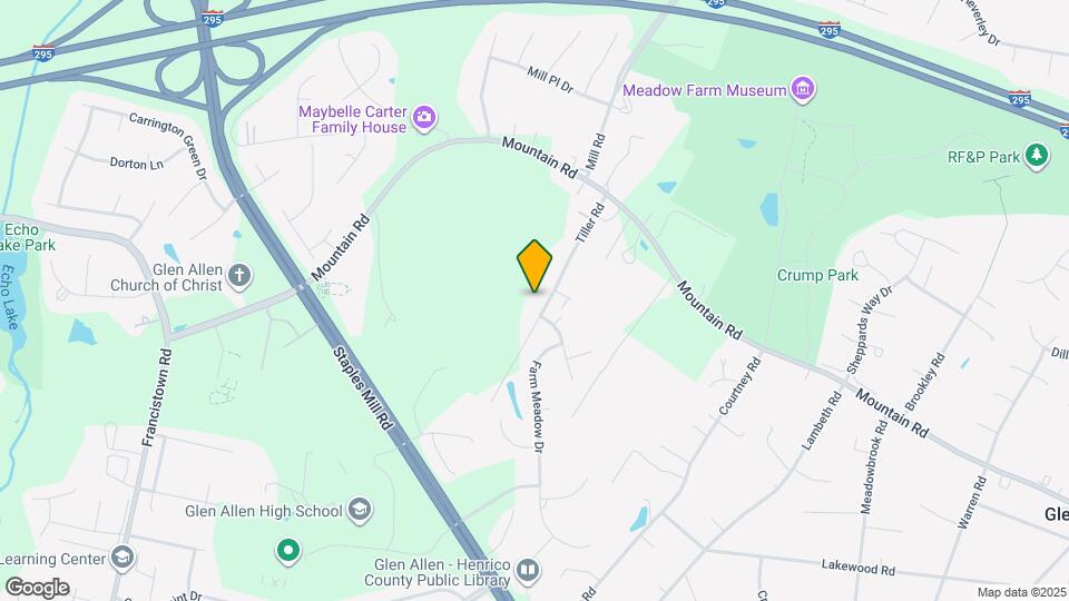 10894 Tiller Rd Map and Location Details