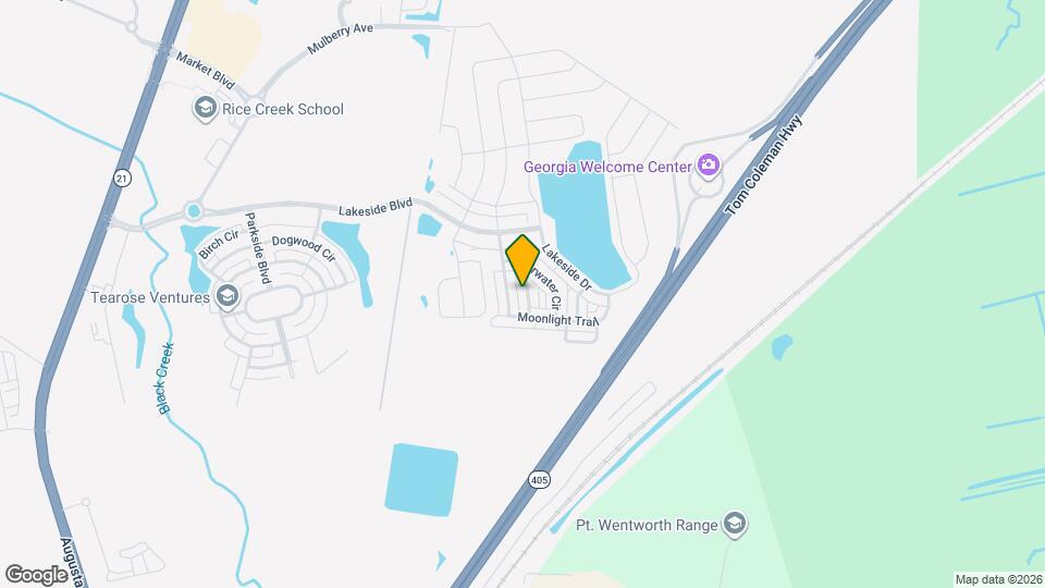 14 Sandy Shoals Pass Map and Location Details