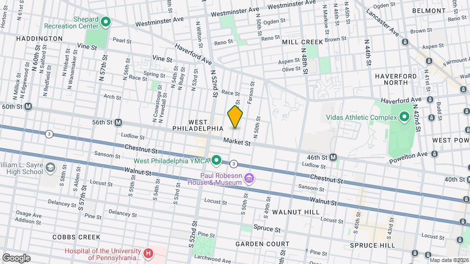 21 N Paxon St Map and Location Details