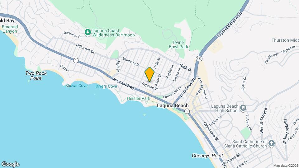 340 Cypress Dr Map and Location Details