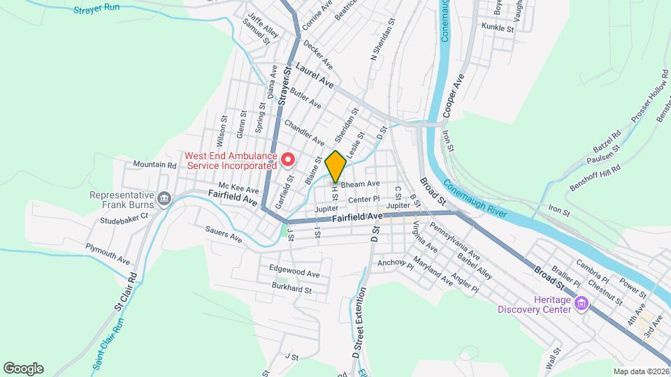 146 H St Map and Location Details