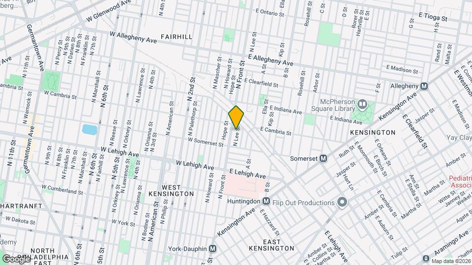 2848 N Lee St Map and Location Details