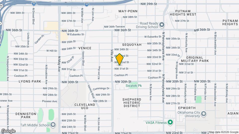 2423 NW 31st St Map and Location Details