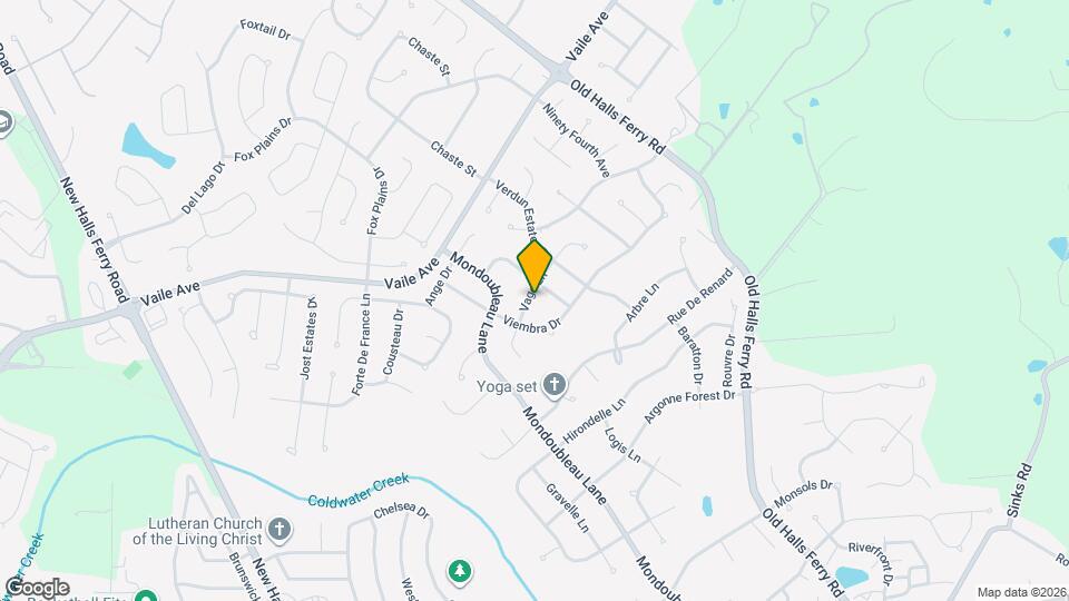 3644 Vago Ln Map and Location Details