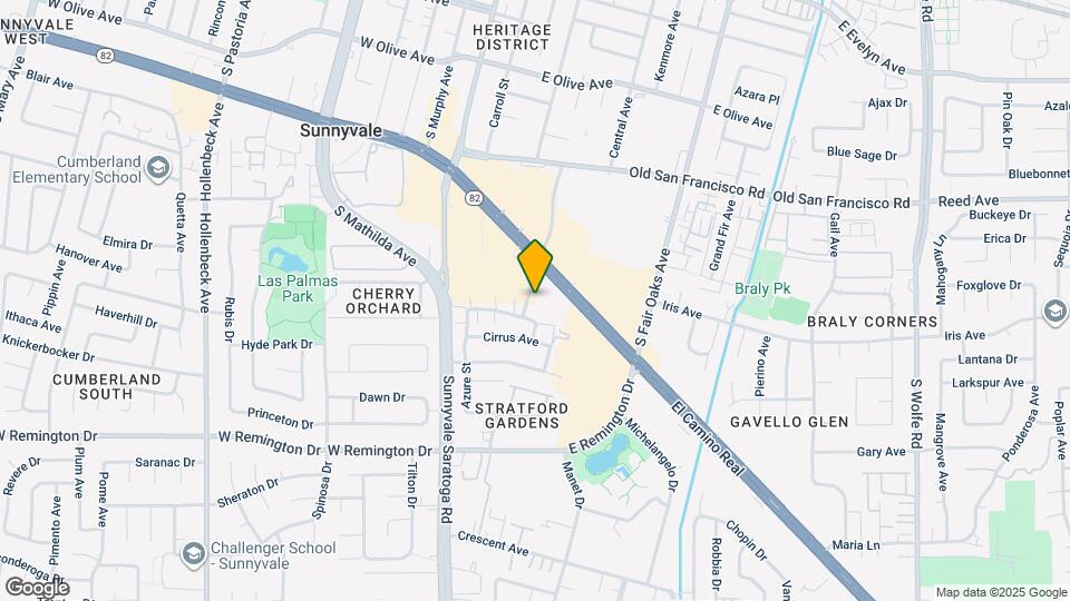 Cezanne Apartments Map and Location Details