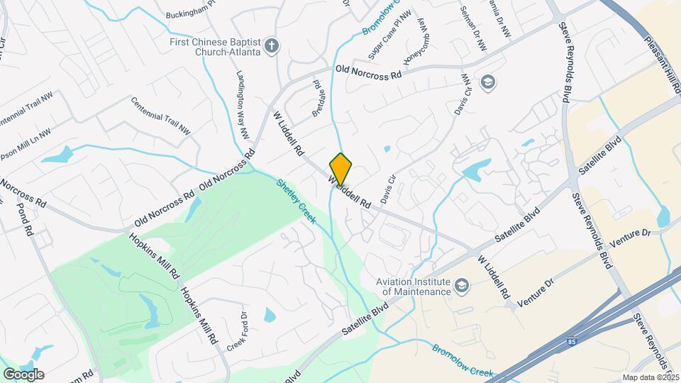 2295 W Liddell Rd Mapa y Detalles de la Ubicación