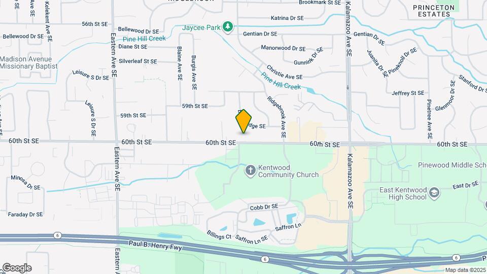 1231 60th St SE Map and Location Details