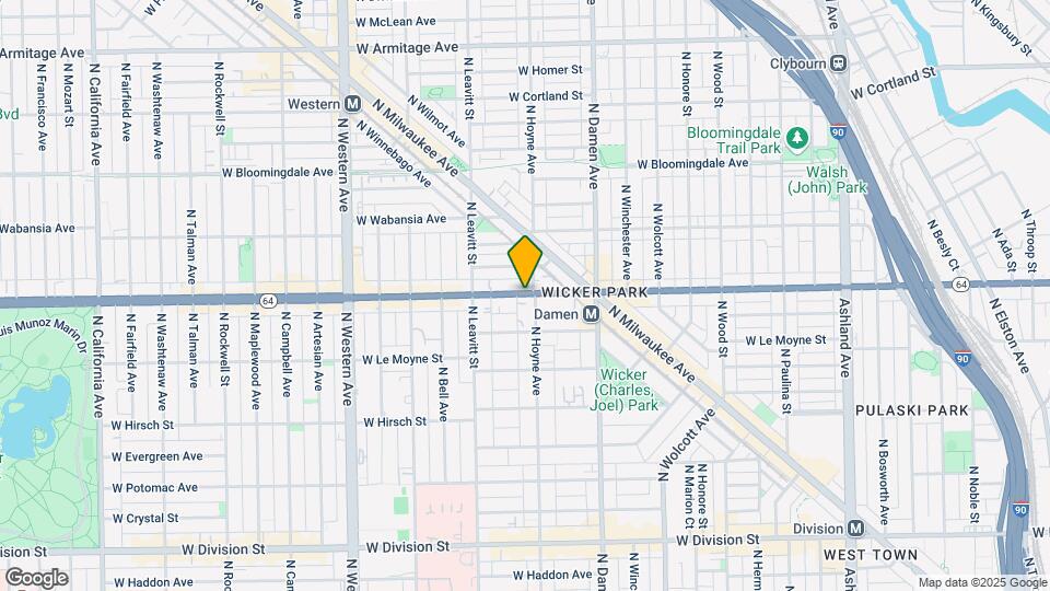 2107 W North Ave, Unit 1 Mapa y Detalles de la Ubicación