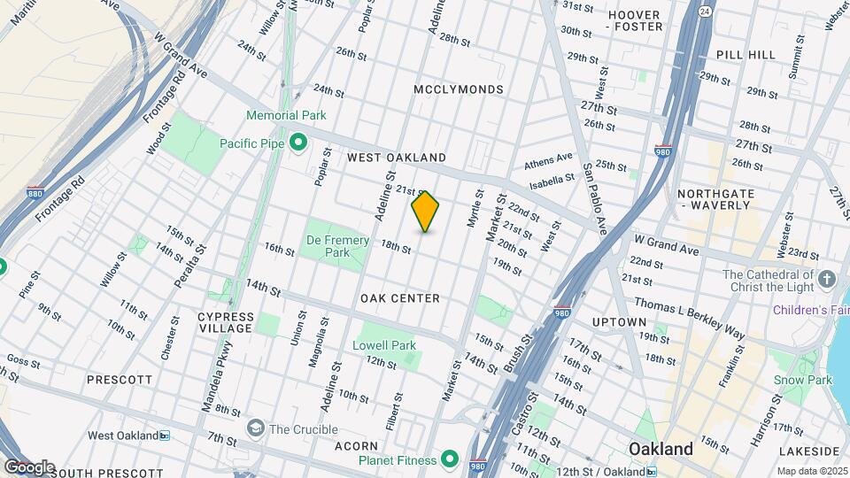 1824 Linden St Mapa y Detalles de la Ubicación