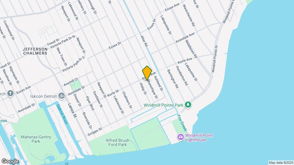 279 Manistique St Map and Location Details