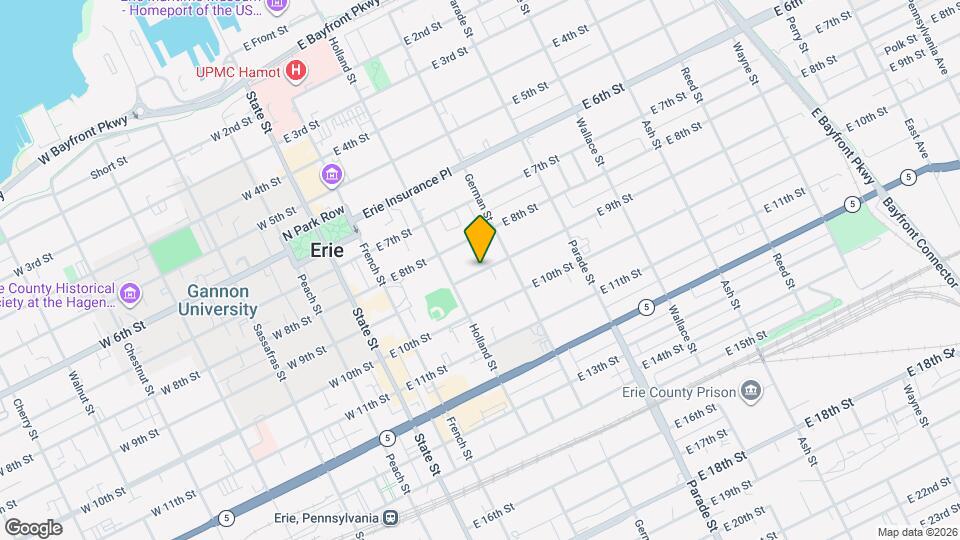 234 E 9th St, Unit 1st floor front Map and Location Details