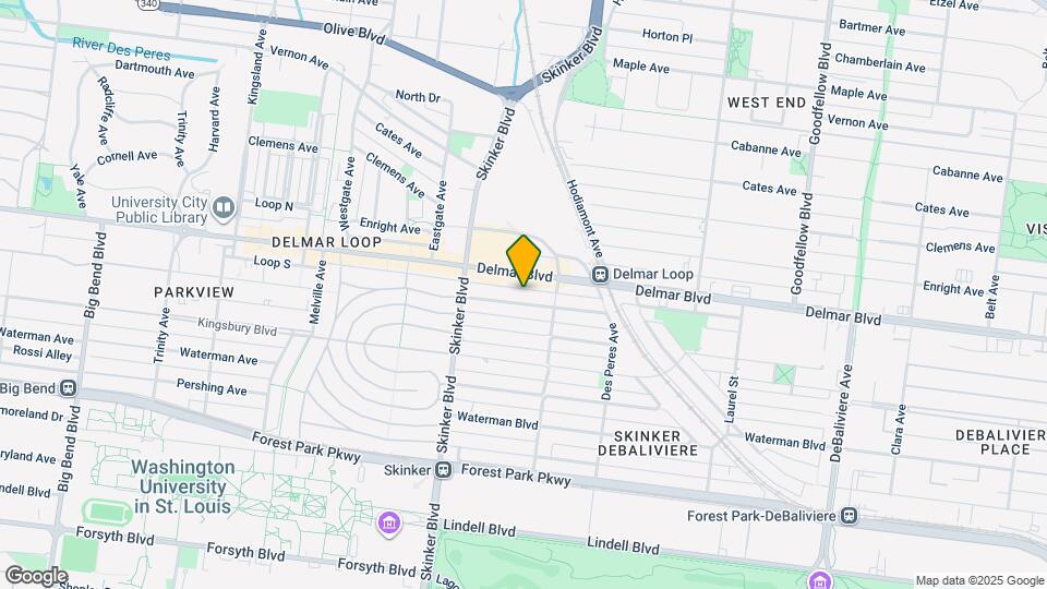 6135 Washington Blvd Map and Location Details