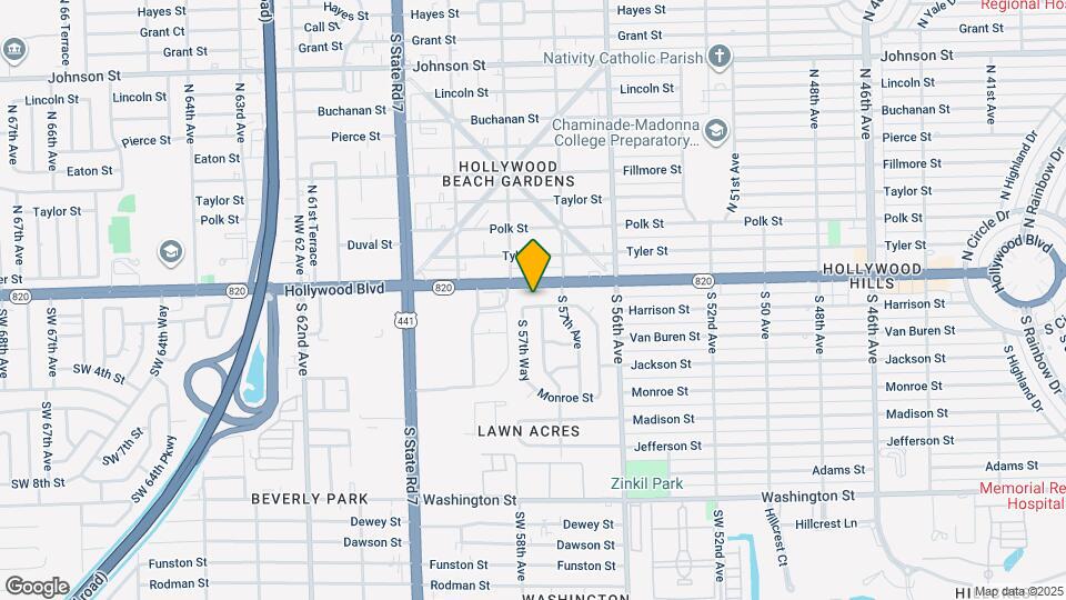 5727 Harrison St Mapa y Detalles de la Ubicación