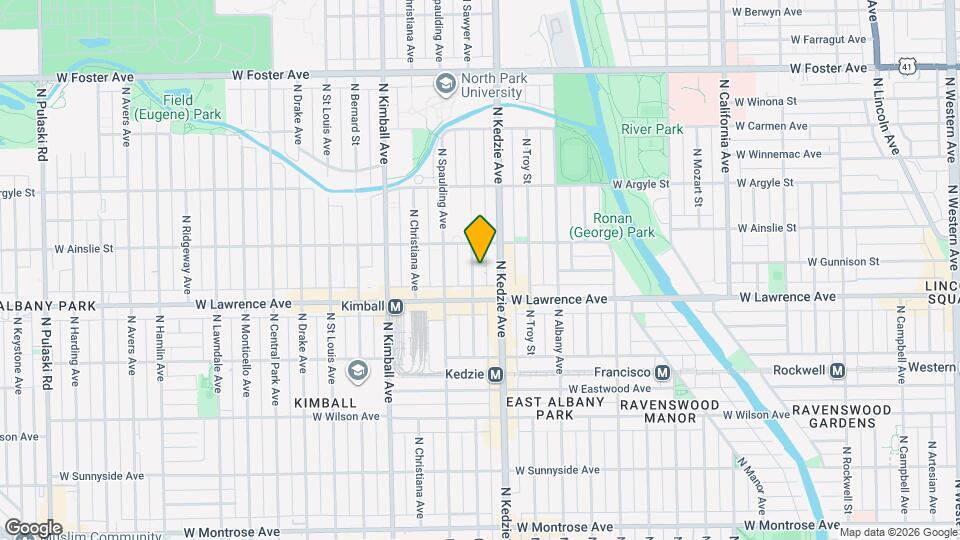 4831 N Sawyer Ave, Unit 01 Mapa y Detalles de la Ubicación