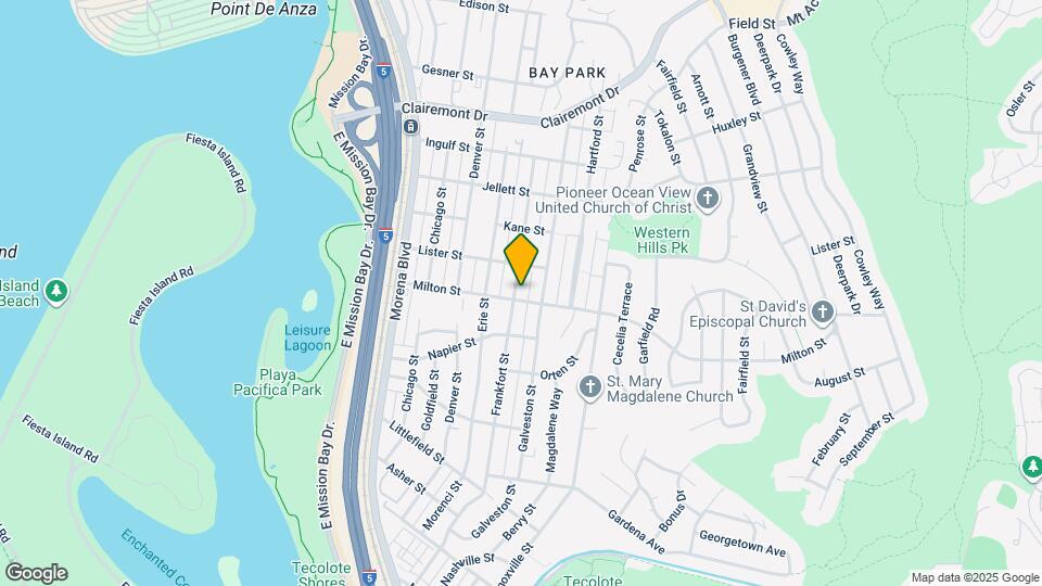 4502 Milton St Map and Location Details