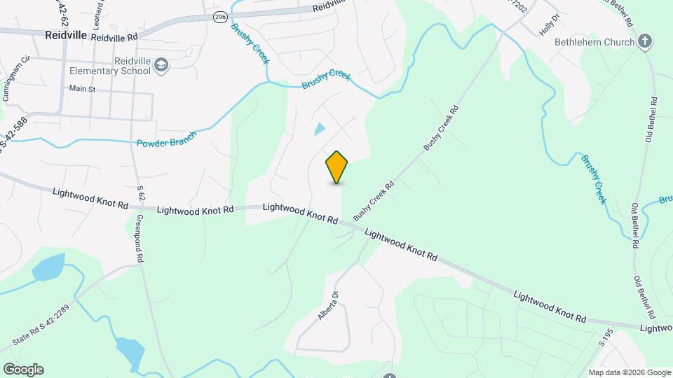 135 Cherrywood Rd Map and Location Details