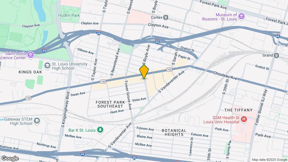 4203 Swan Ave Map and Location Details