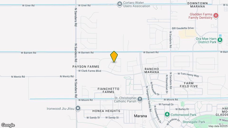 13101 N Serenity Vly Dr Map and Location Details