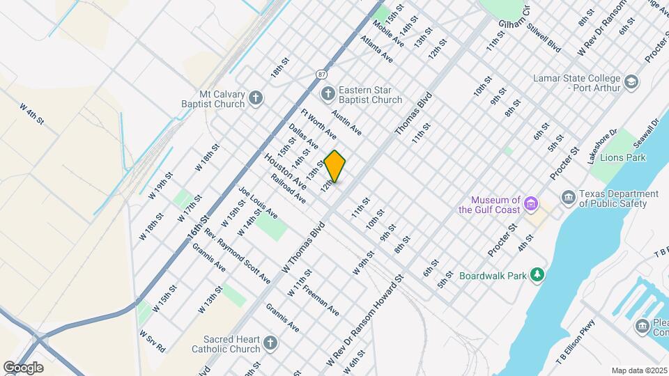 1233 San Antonio Ave Mapa y Detalles de la Ubicación