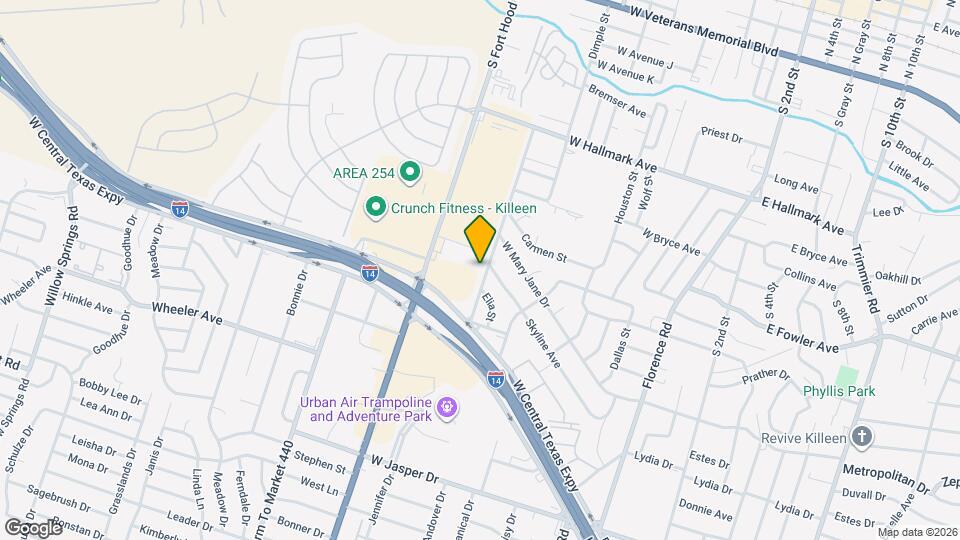 1201 Santa Rosa Dr Map and Location Details