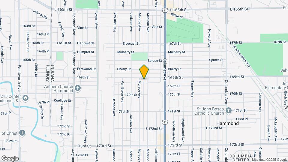 660 169th St Map and Location Details