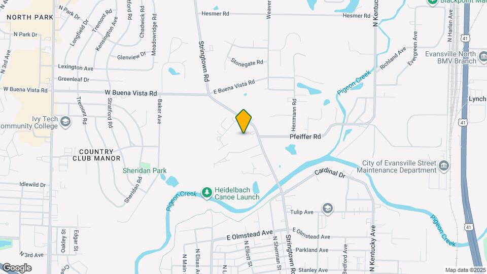 3608 Stringtown Rd Map and Location Details