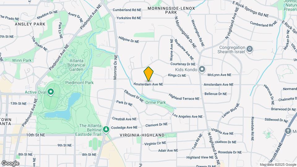 746 Amsterdam Ave NE, Unit Unit 1 Map and Location Details