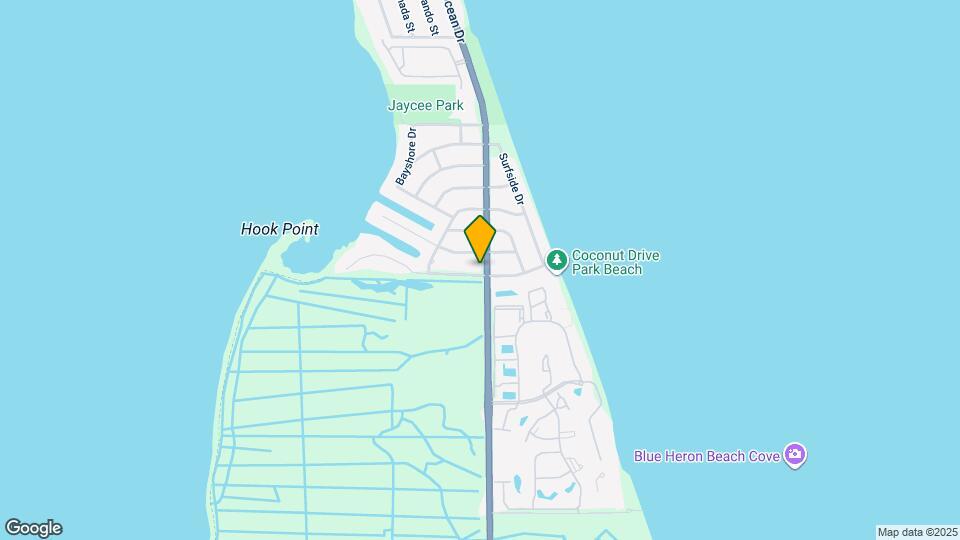 2025 S Ocean Dr Map and Location Details