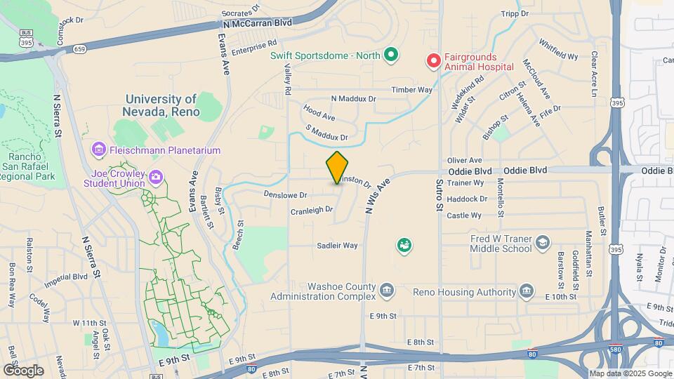 695 Denslowe Dr Map and Location Details