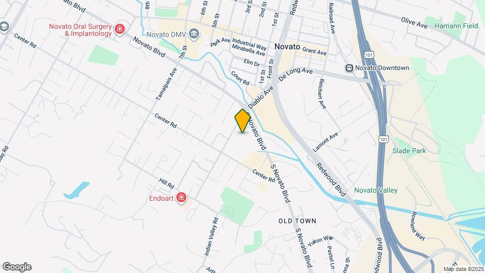 852 Diablo Ave Map and Location Details