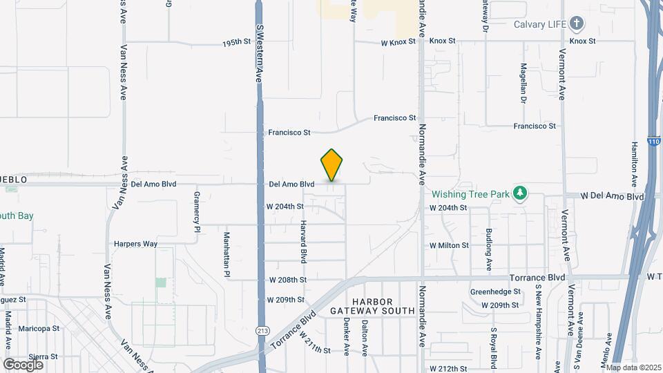 1522 Del Amo Blvd Map and Location Details