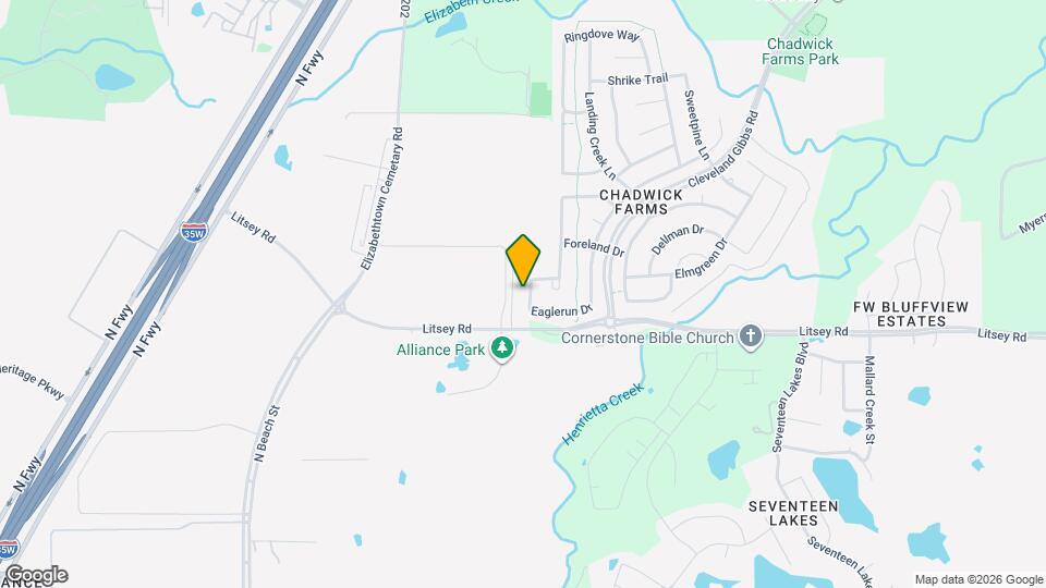 3817 Denridge Ln Map and Location Details