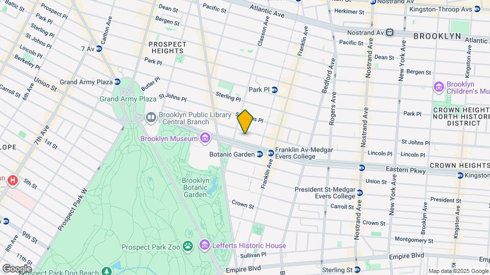 255 Eastern Pkwy Map and Location Details