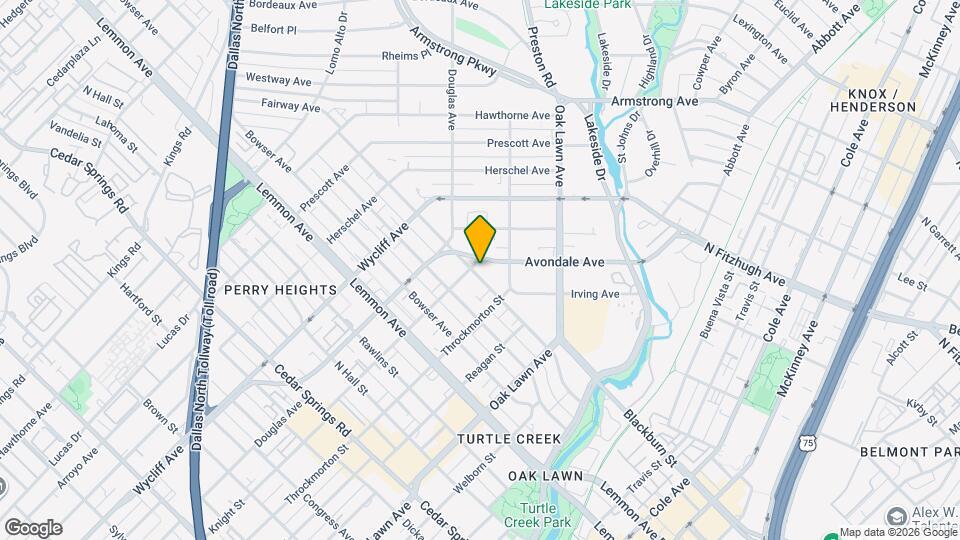 4030 Gilbert Ave, Unit 3 Map and Location Details