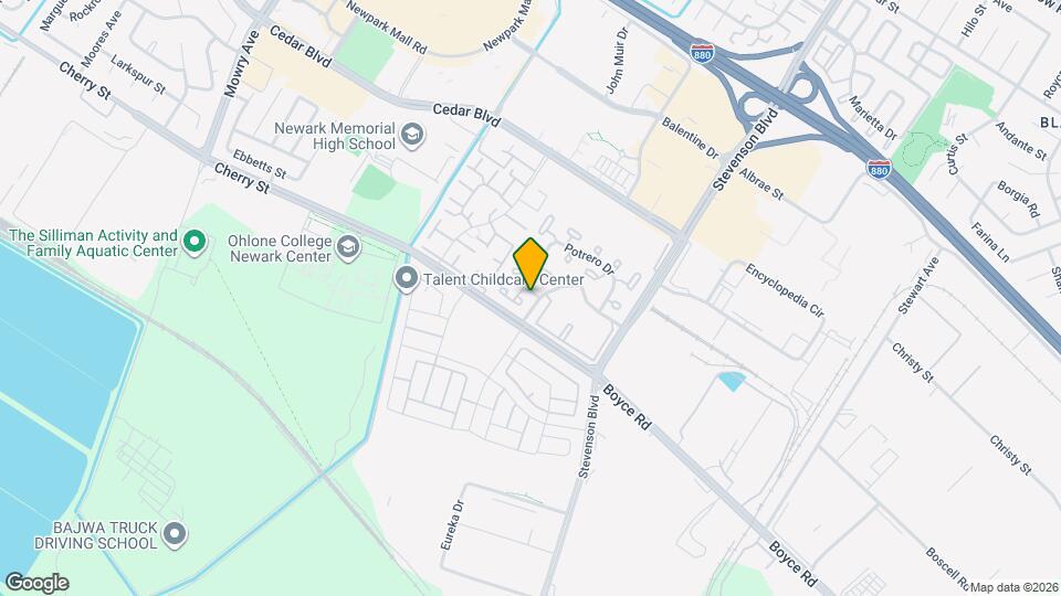 6495 Potrero Dr Map and Location Details