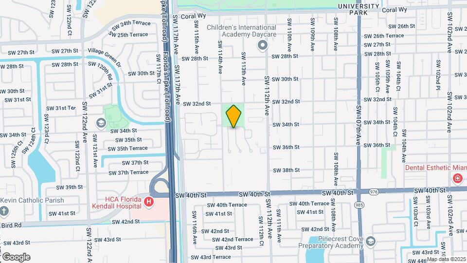 3452 SW 113th Ct Map and Location Details