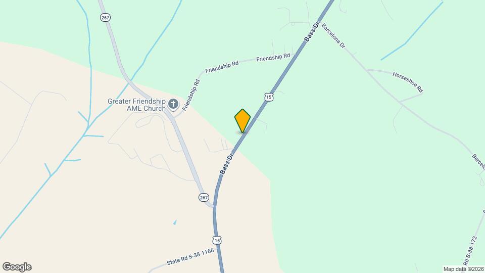 2382 Bass Dr Map and Location Details