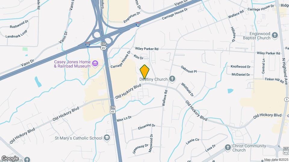 541 Old Hickory Blvd Map and Location Details