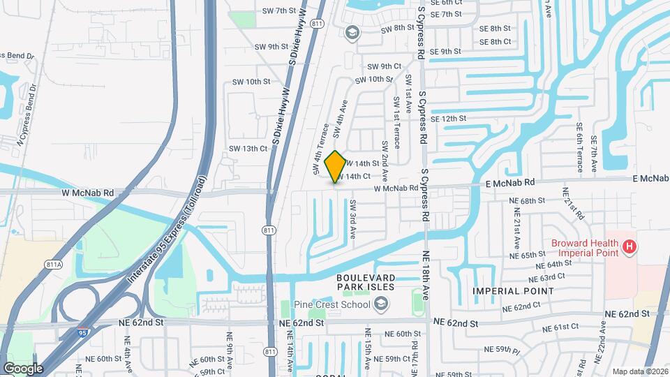 415 SW 15th St Mapa y Detalles de la Ubicación